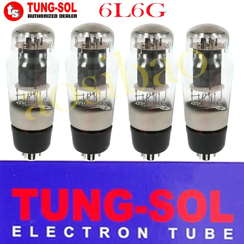 

TUNG-SOL 6L6G 6L6 Vacuum Tube Audio Valve Replaces 5881 6P3P 6L6 Tube Amplifier Kit DIY Amp Factory Test And Match Genuine