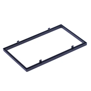 عالمي 2 دين 100 مم / 3.94 بوصة إطار راديو السيارة مشغل MP5 اكسسوارات التثبيت ملحق الوسائط المتعددة الداخلية للسيارة 6 إطار مبيعات رئيسي 2 دين سكوير جول - No2