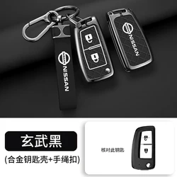 Zinc Alloy Car Folding Key Cover Case Shell Holder for Nissan X-Trail Qashqai J11 Juke Murano Micra Tiida Maxima Altima Kicks