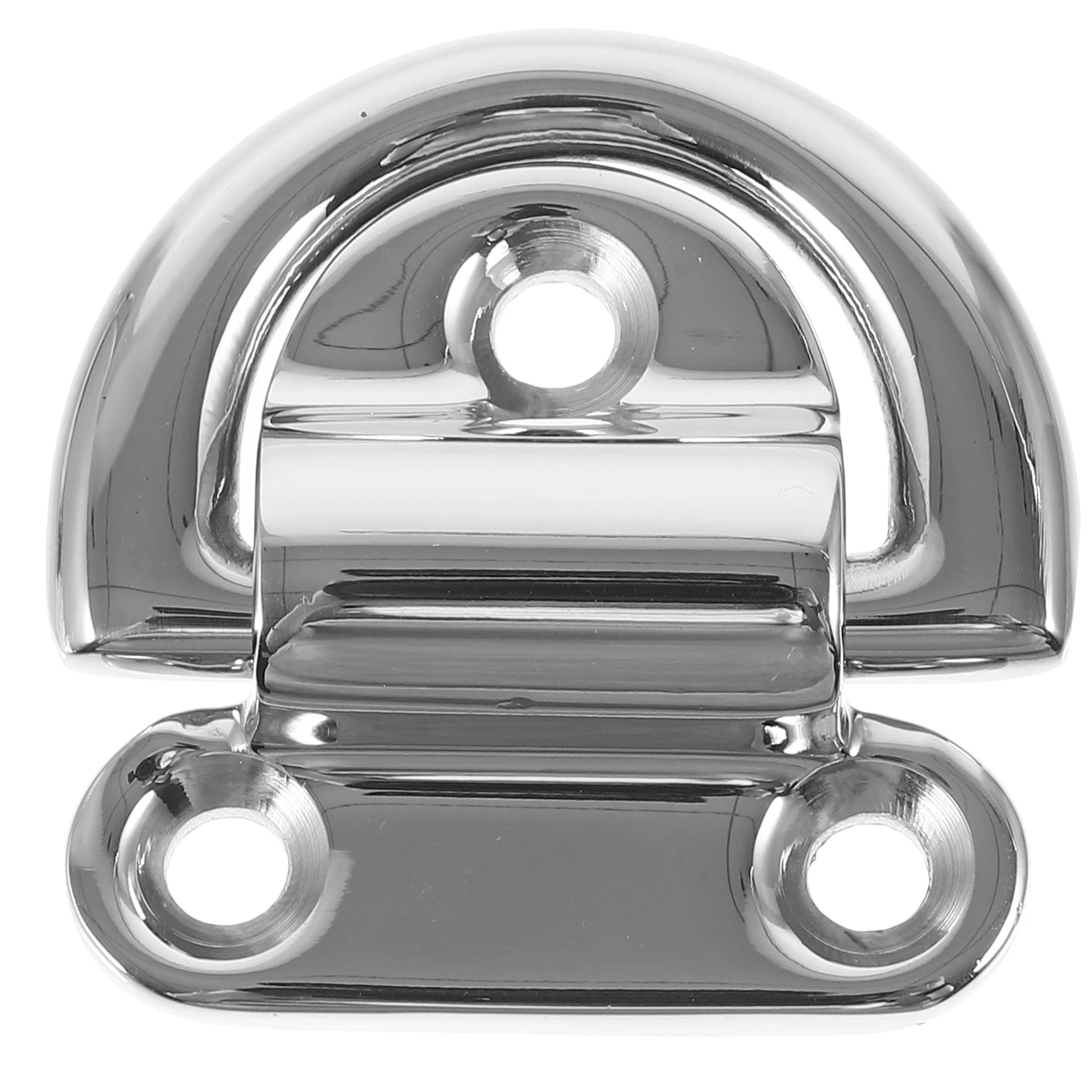 

Stainless Steel D-shaped Buckle 6mm Trailer Tie Down Rings for Yachts Boats D Ring Anchor Metal D Rings Truck Bed Tie Downs
