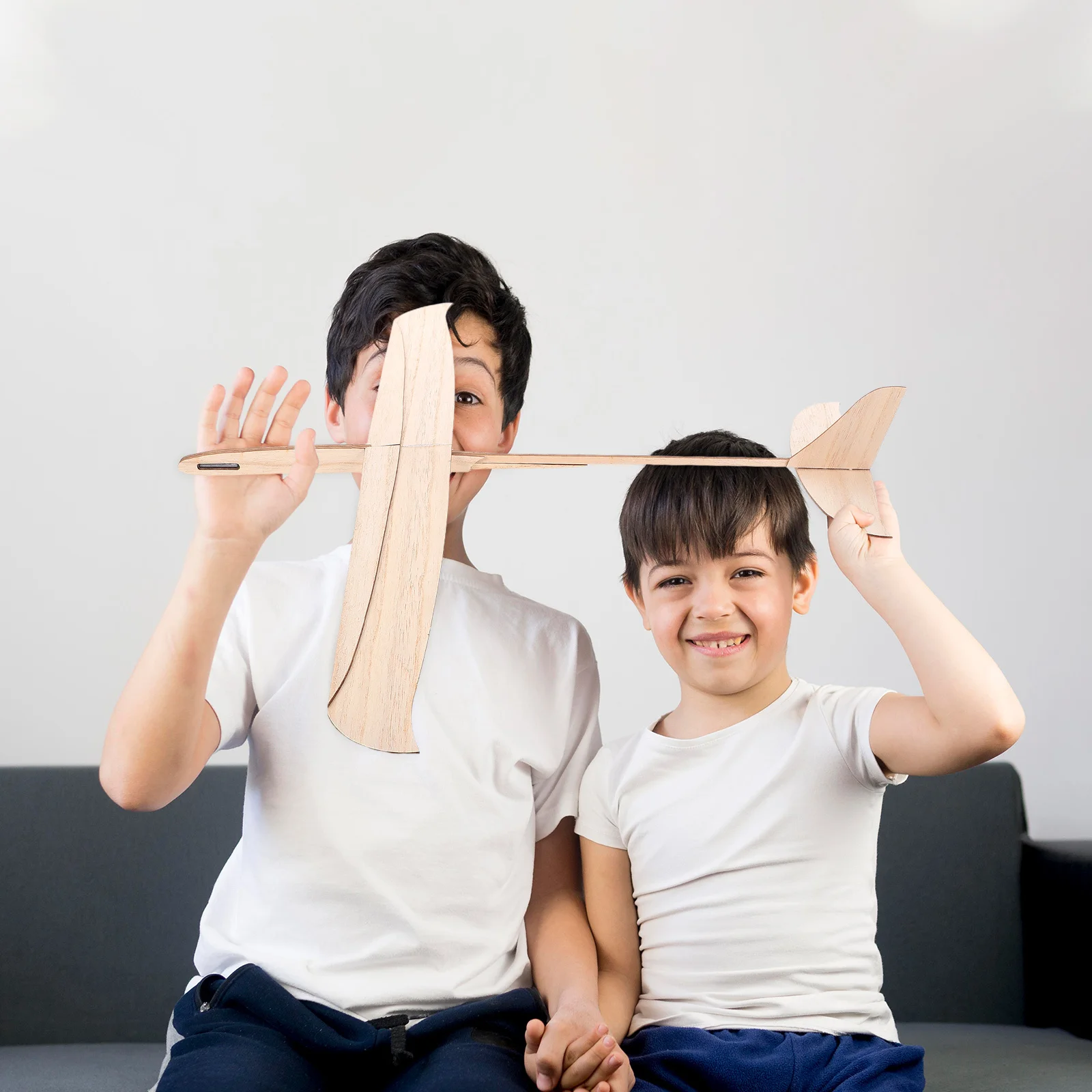 طائرة خشبية: مجموعة طائرة شراعية غير مكتملة لتجميع الأعمال اليدوية للأطفال، مشروع تعليم العلوم والحرف اليدوية، الطيران التعليمي