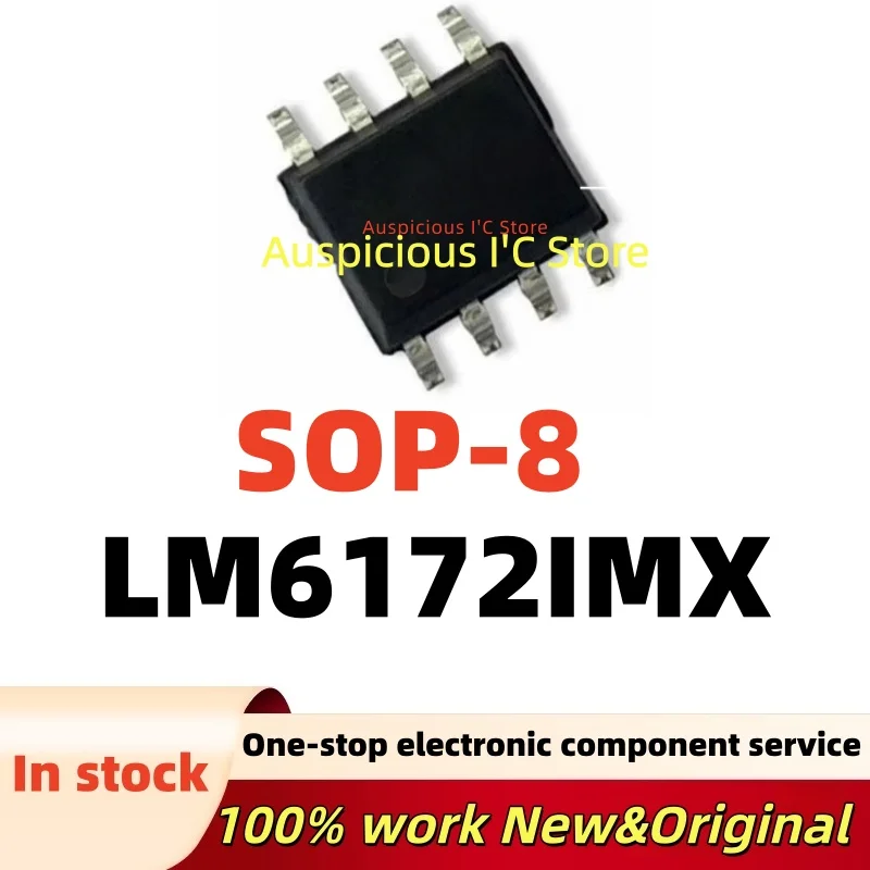 

(5-10pcs) LM6172IMX/NOPB LM6172 LM6172IM LM6172IMX sop-8