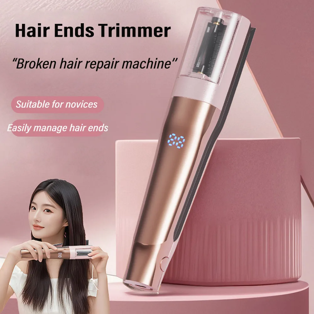 

Split Ends Hair Trimmer Dry Damaged Remover Automatic Trim Split Professional Women Cordless Hair Cutting Machine Hair Clipper