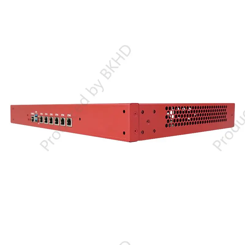 Imagem -03 - Ikuaios-dispositivo de Rede Rackmount Vermelho Ivy Bridge Intel Core i3 i5 i7 6x1g 2.5g Compatível com Pfsense Mikrotik Vyos 989 6l