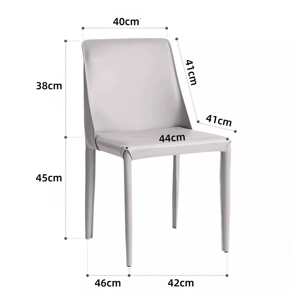 Dining Chairs Set Of 2 Aesthetic Comfortable Custom Kitchen Living Room Chairs Luxury Ergonomic Chaise Design Home Furniture