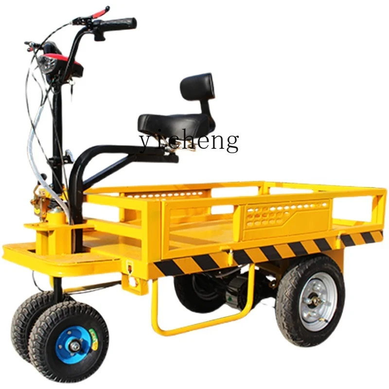 Xl Electric Flat Truck Trolley Hand Push Folding Trolley Small Handling Four-Wheel