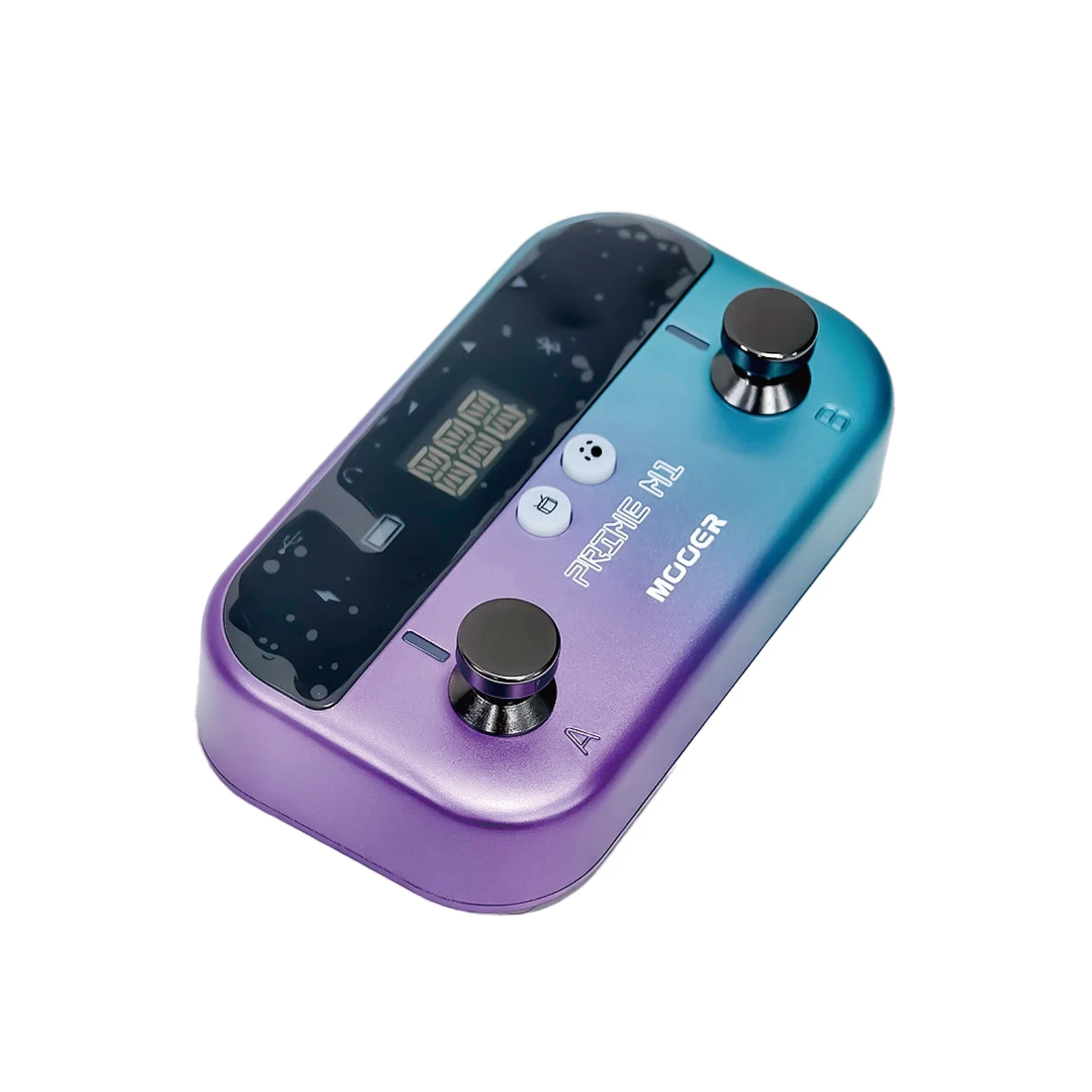 MOOER Prime M1 Guitar Pedal with 128 Guitar Effects, Drum Machine, Tuner, Looper, Bluetooth Support, and Built-in Battery