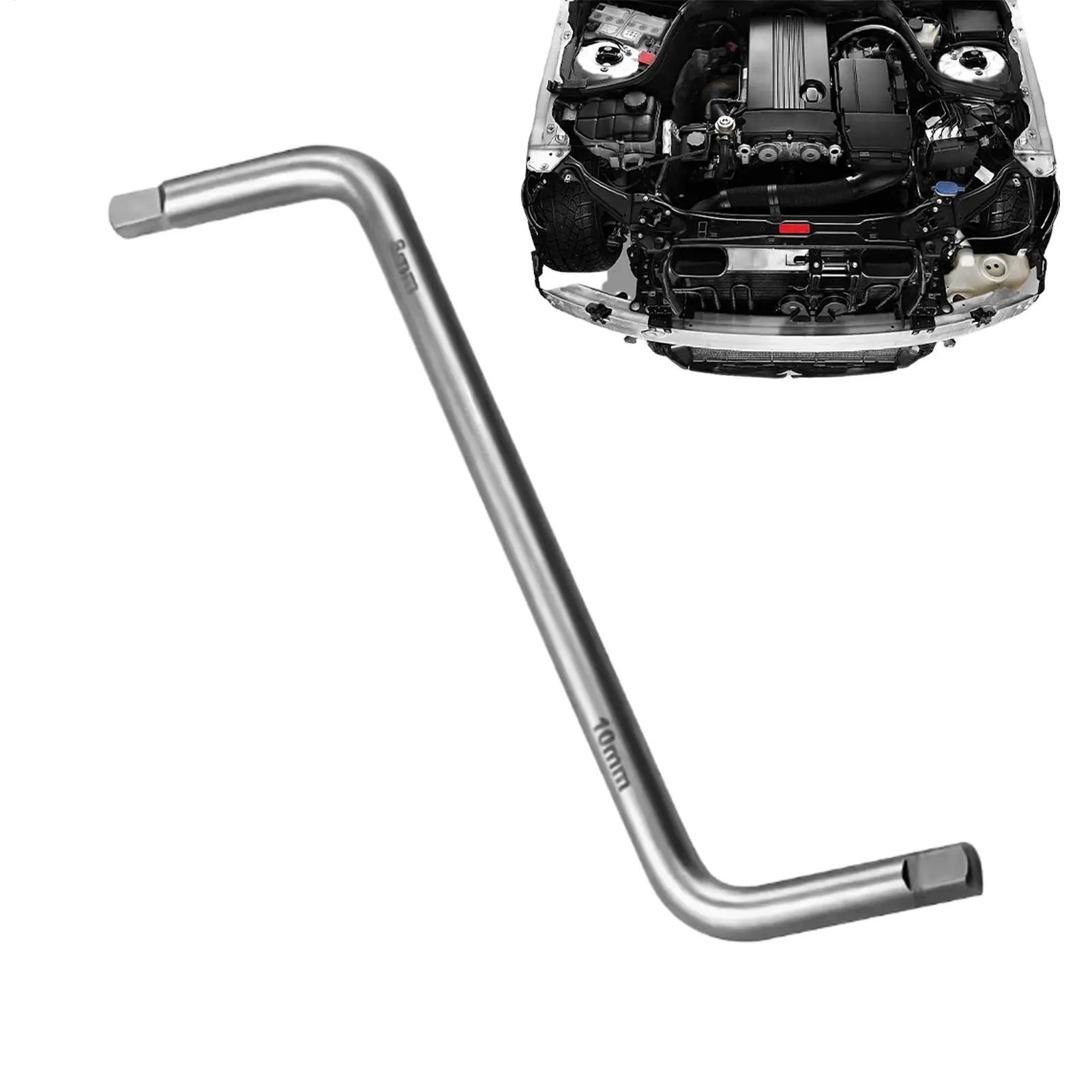 

8 мм 10 мм винтовой ключ для масляного поддона, металлические отвертки с квадратной головкой, съемник сливной пробки моторного масла для слива/наполнения масла в автомобиле