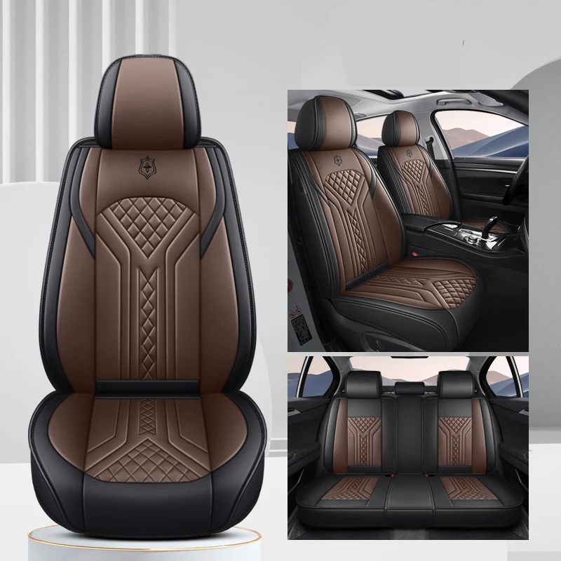 Auto-Sitzbezüge Komplettset aus Nappaleder Universell Passend für BMW G21, Lexus NX350h, Mini Cooper F66, Nissan Rogue T33 Auto-Zubehör – Detail 11