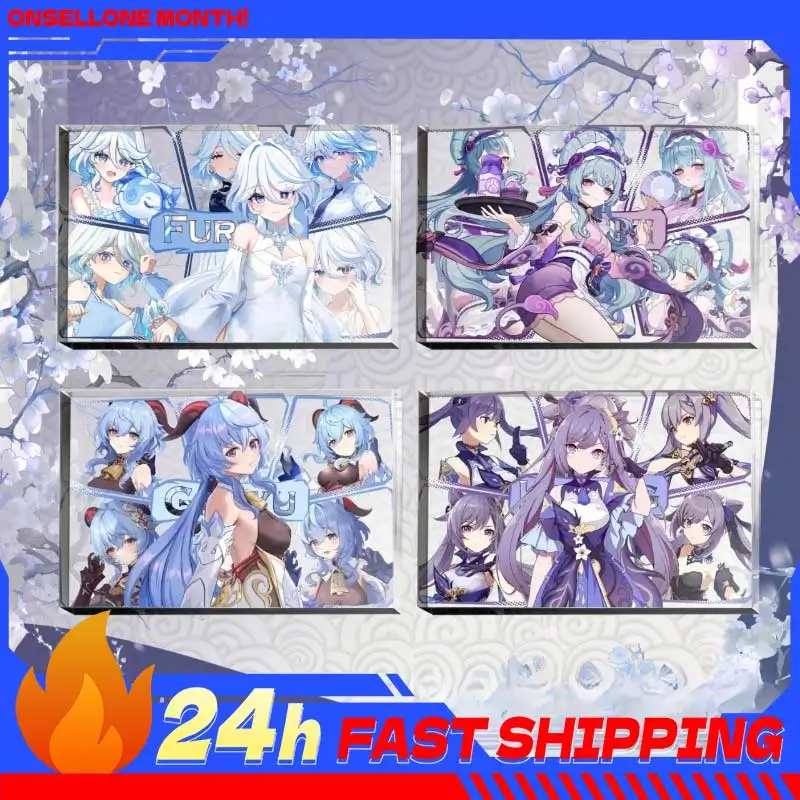 

Фигурка Genshin Impact, акриловый кирпич, периферийные устройства аниме, акриловый аксессуар Keqing, украшения для стола Fontaine, коллекция игрушек Acg