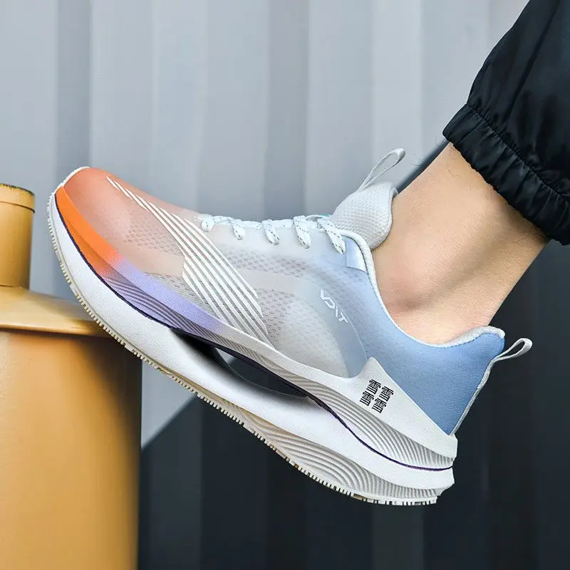 

New Men'S Running Shoes Are Breathable Lightweight Soft Soled Shock-Absorbing Casual And Comfortable Sports Shoes 36-45