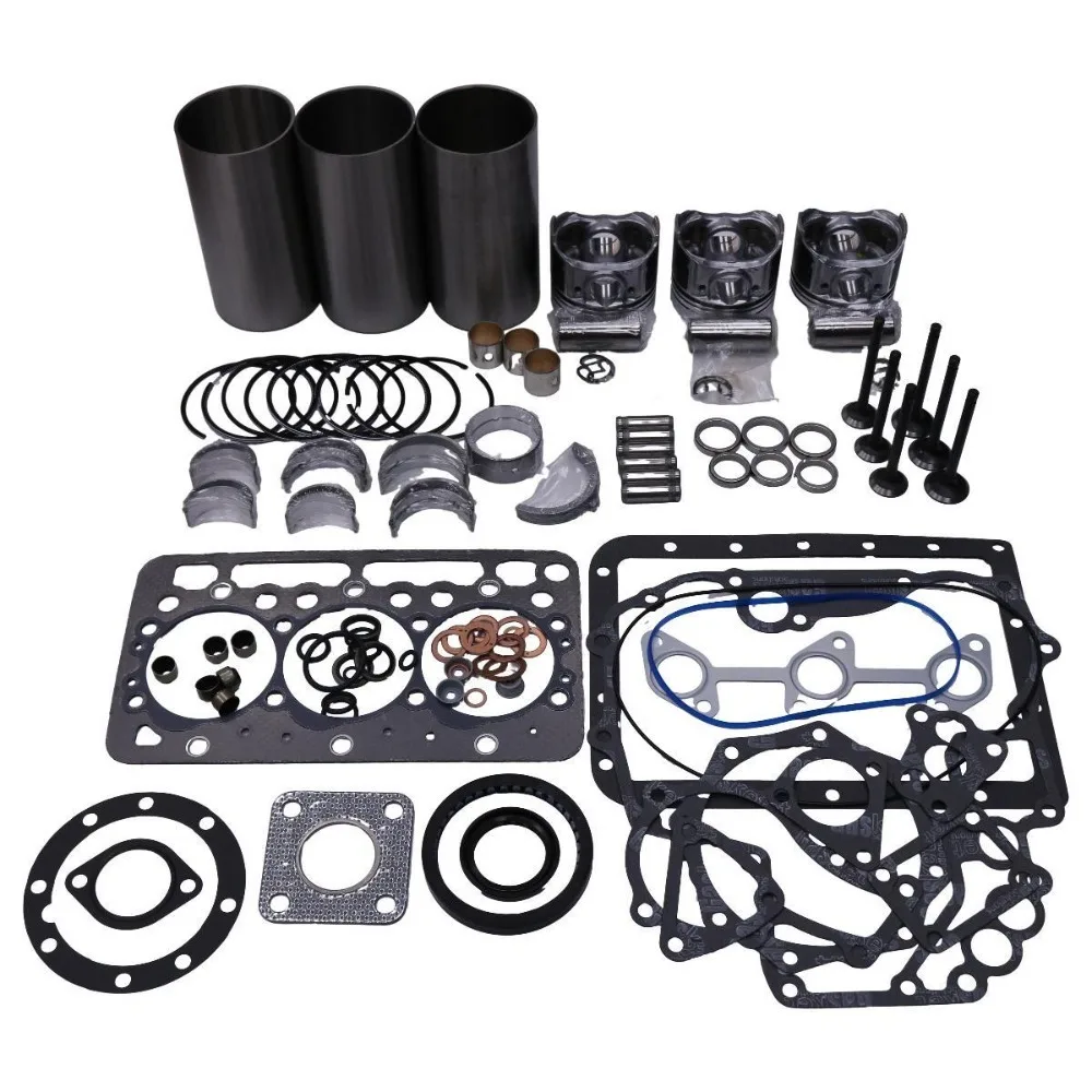 

3TNA72 Overhaul Rebuild Kit for Yanmar Engine John Deere 430 455 755 670 Tractor