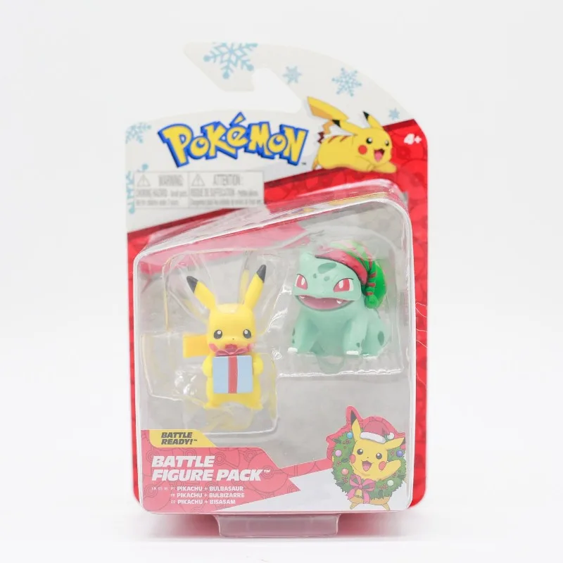 مجموعة شخصيات أنمي بوكيمون للقتال: بيكاتشو، ليتن، إيفي، كرة بوكيمون، نماذج ألعاب، مجموعة تذكارية، هدايا للأطفال