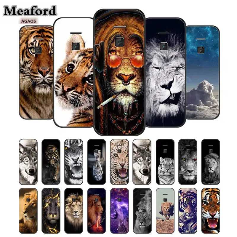 For Nokia 225 4G Phone Case Animals Soft Silicone Back Cover Coque for Nokia225 4G Funda TA-1321 TA-1296 TA-1279 TPU Protector