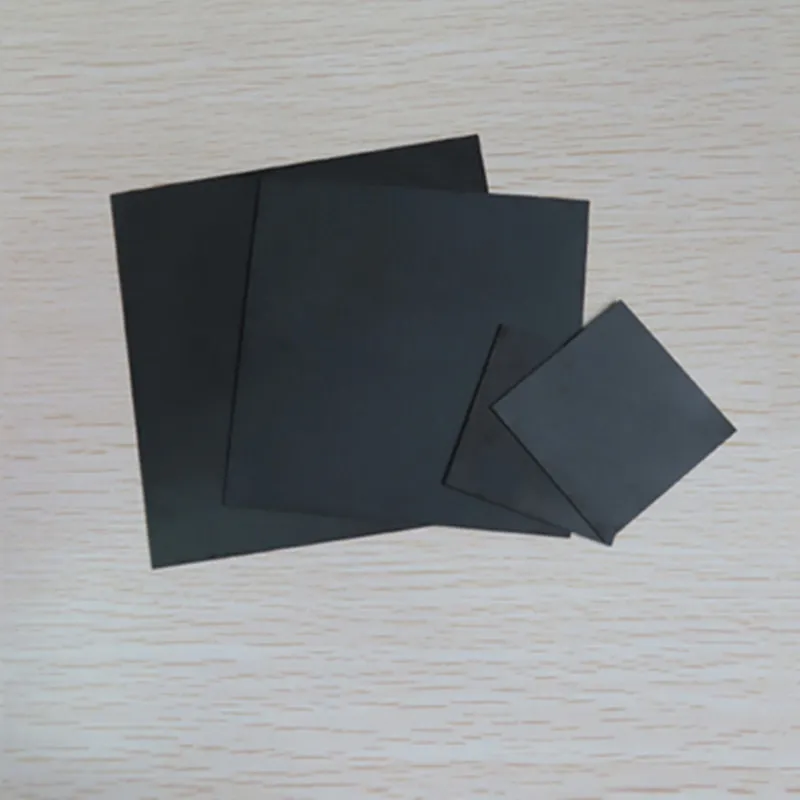 138x190x0.32mm Si3N4 Silicon Nitride High Temperature Ceramic Plate Hardness Thermally Conductive Substrate Insulating Sheet