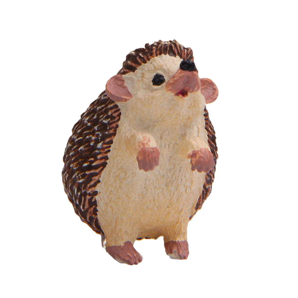 

Hedgehog Resin Family Adornment Lovely Desktop Cake Baking Gardening Adornment Decorative Gift Hedgehog Craft
