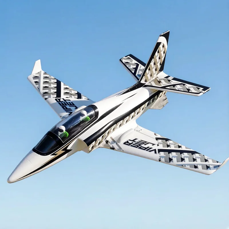 

Hot Remote Control Aircraft Model Aircraft Anti-Fall Upgraded Viper50 Ducted Mmepo High-Speed Jet Fighter Adult Assembled Model