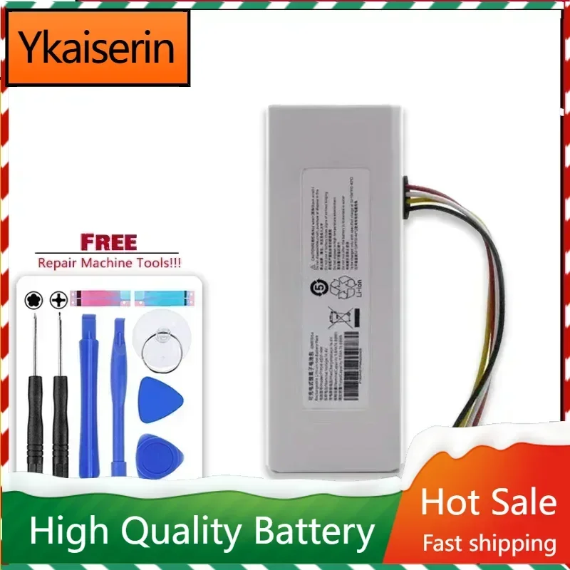 Батарея 2600 мАч, робот-пылесос 1C, аккумулятор для Xiaomi Mijia 1C STYTJ01ZHM, робот-пылесос, швабра, гарантия Bateria