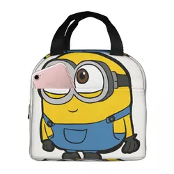 Torba na lunch dla mężczyzn Kobiety Despicable Me Minionki Torba na lunch Odpowiednia Minion Bob Do pracy Pojemnik na żywność w biurze