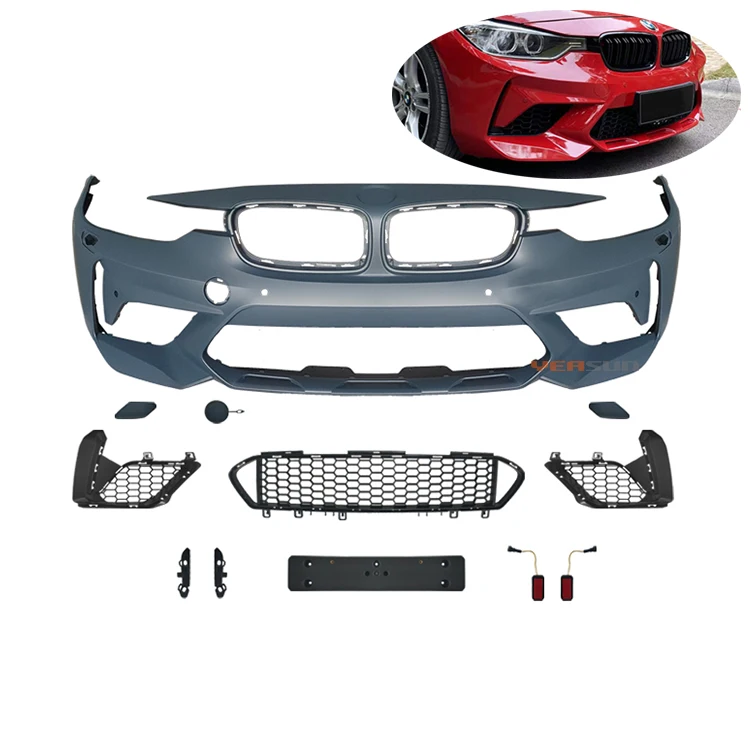 F30 M2C front bumper set for BMW 3 series F30 bodykit