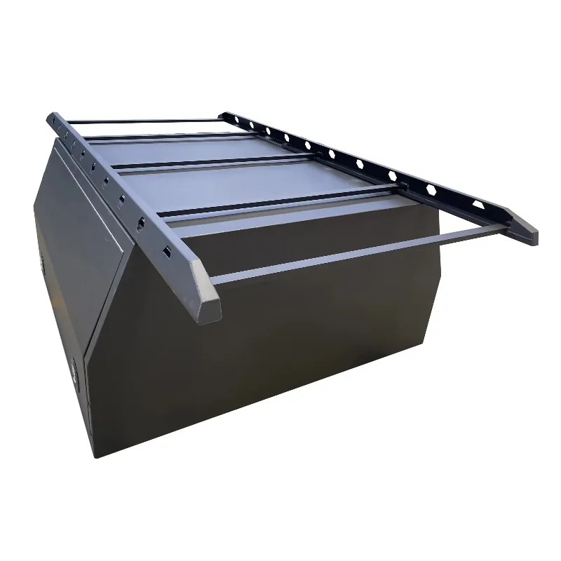 Black Power Coating Custom Aluminum Platform  Universal Cross Bar Roof Rack for Suv With Lock