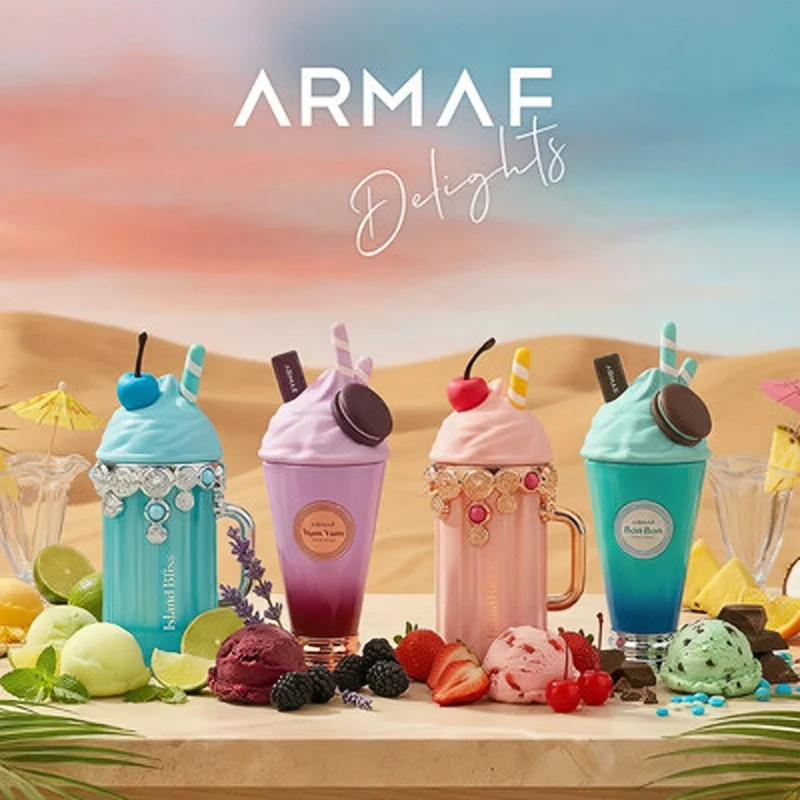 Armaf Delights Island Bliss Eau de Parfum 100ml | Refreshing Fruity Citrus Scent for Women | Long Lasting Summer Perfume