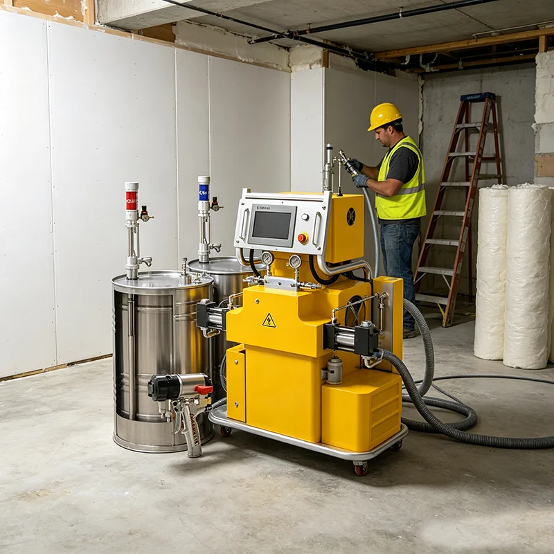 Polyurea Sprayer High‑Output Polyurethane Rig for Large Farm‑Building Projects