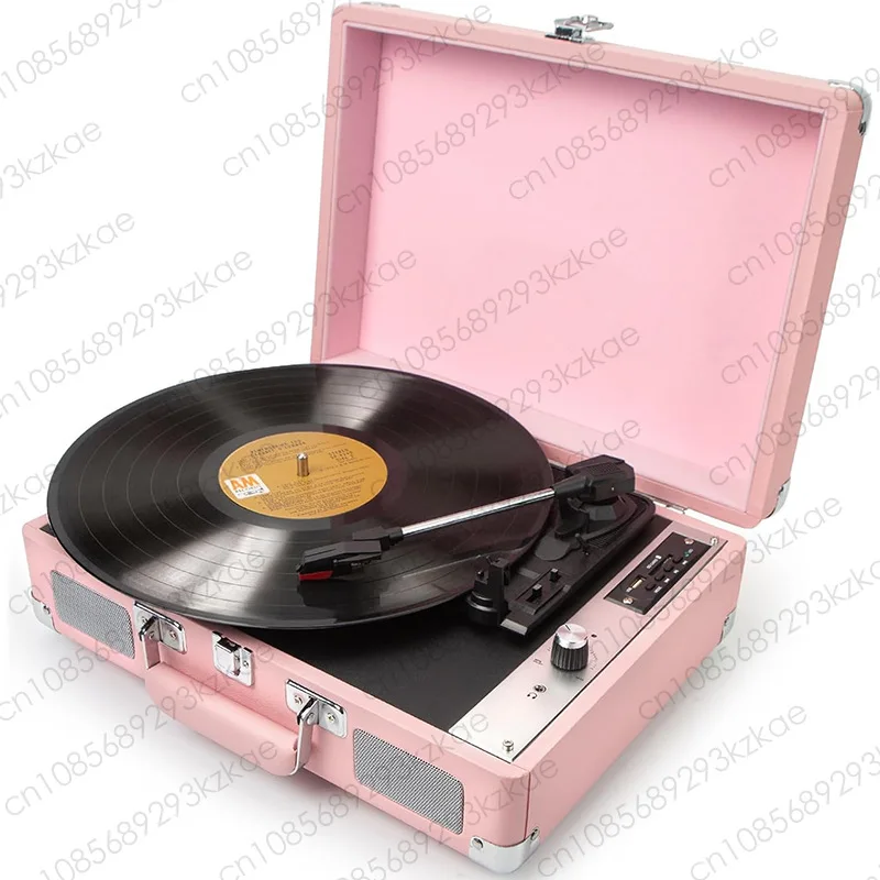 Retro Vinyl Record Player Record Player Phonograph Living Room Decoration Antique Stereo Home European Gifts