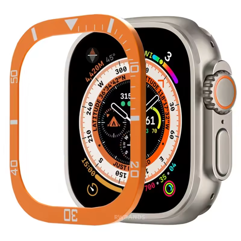 Aluminium Alloy Case+Tempered Glass for Apple Watch Ultra 2 49mm Anti-Scratch Screen Protector for iWatch Ultra 49mm Cover Film - Image 8