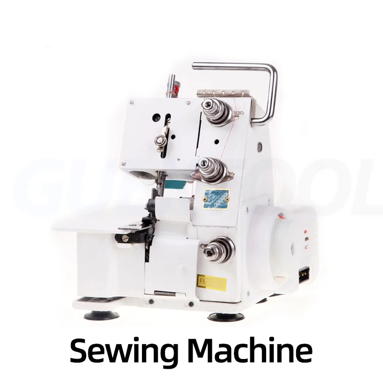 Household Four Thread Three Thread Overlock Sewing Machine With Edge Code Edge Sewing Overlock Sewing Machine With LED Light