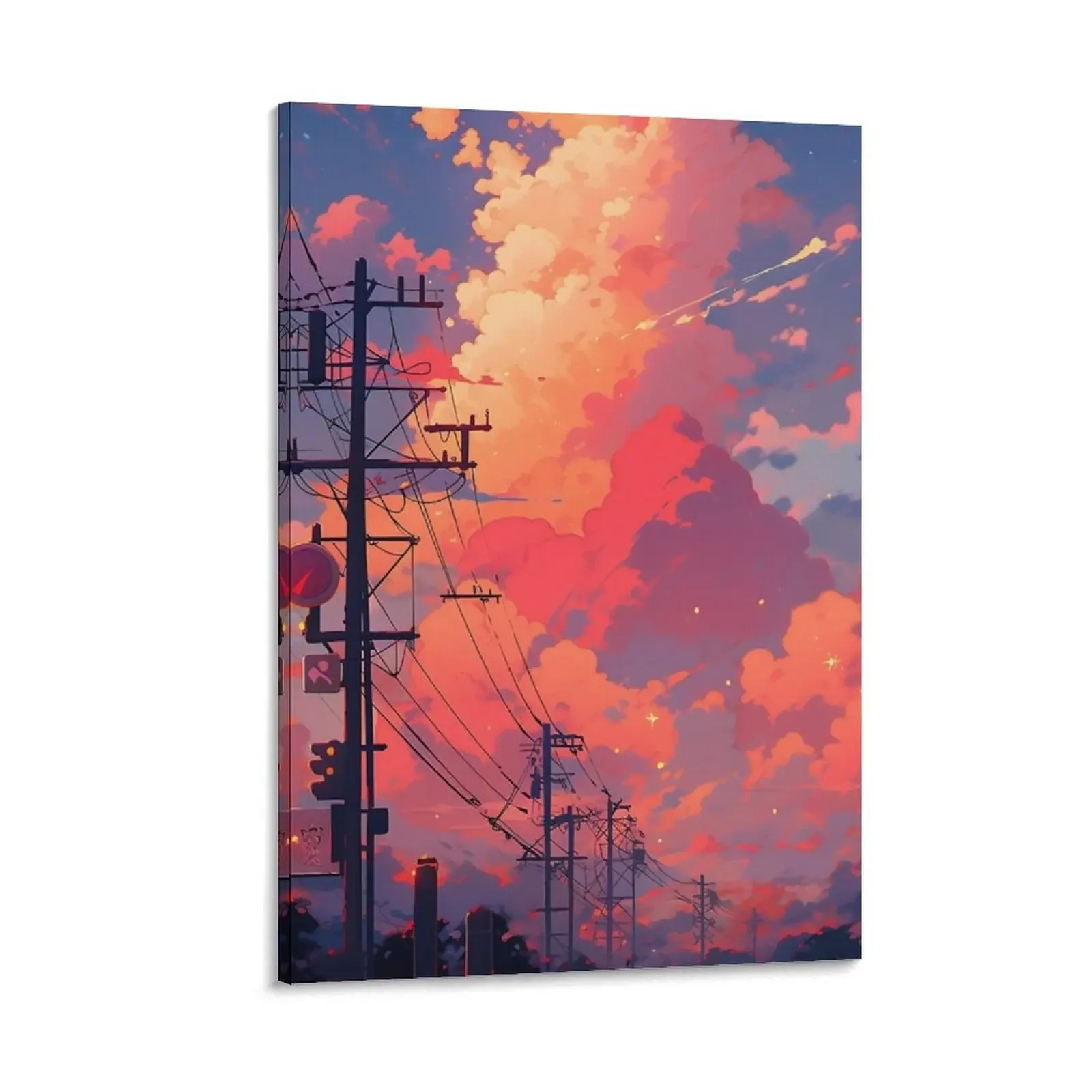 

Lofi Aesthetic Art 05 Canvas Painting anime poster bedrooms decorations Decoration home