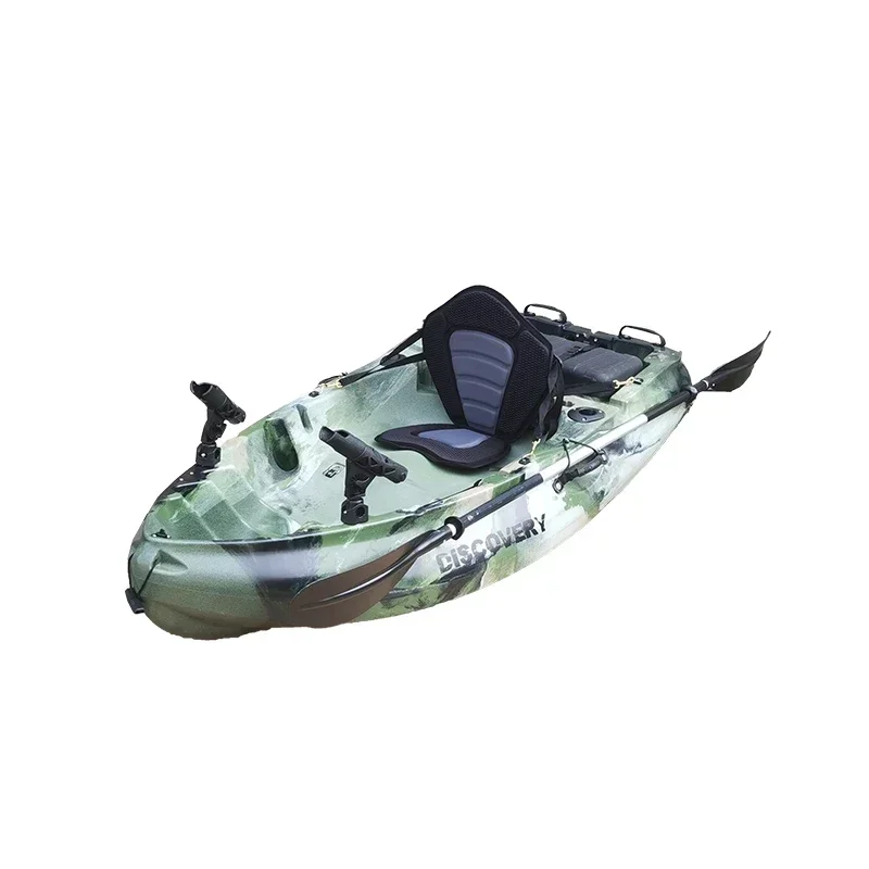 

Factory Custom Size Oem 13ft 2m Best Quantity Cheap Plastic Small Single Person Fishing Kayak Fishing Canoe Boat