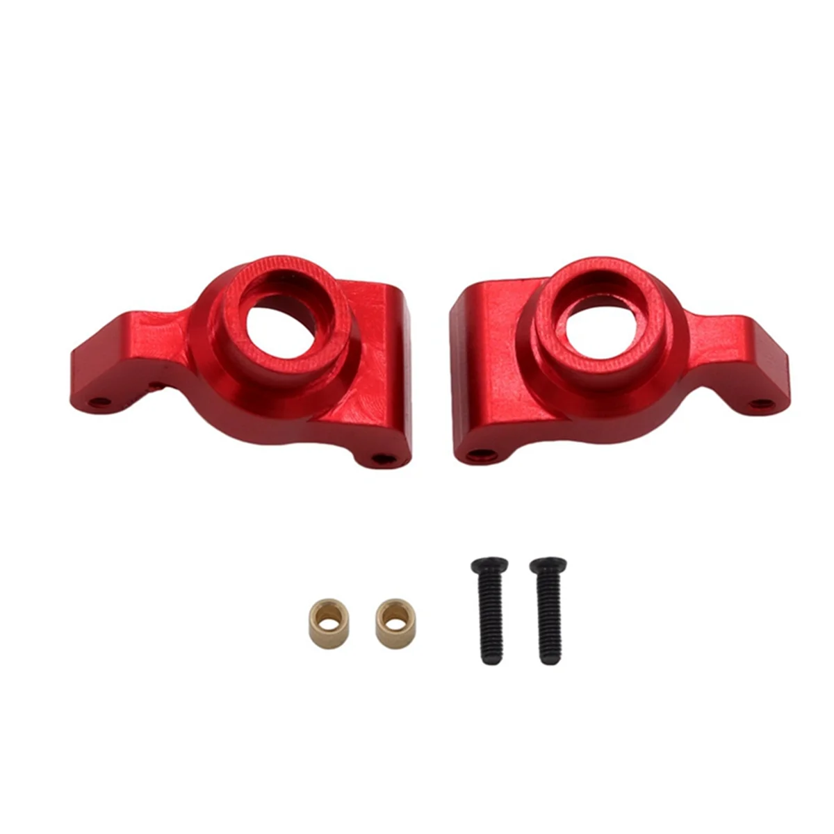 For 1/16 SMAX 1621 1625 Front and Rear Steering Cups, Swing Arms, Steering Groups, C Seats and Other Upgrade Parts,Red