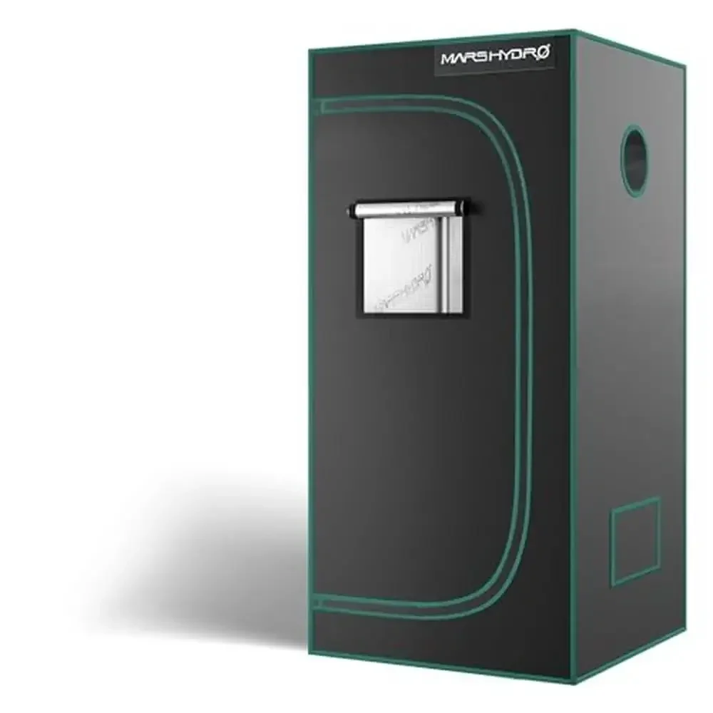 

Hydroponics Indoor Plant Growing Tent Mylar 1680D Reflective 24"x24"x55" Metal Frame