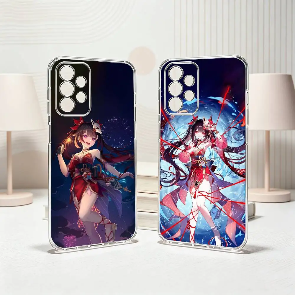 Honkai Star-S Rail Game  Phone Case Transparent Silicone Soft For Samsung S25,S24,S21,S22,S23,S30,Ultra,S20,Plus,Fe Gift