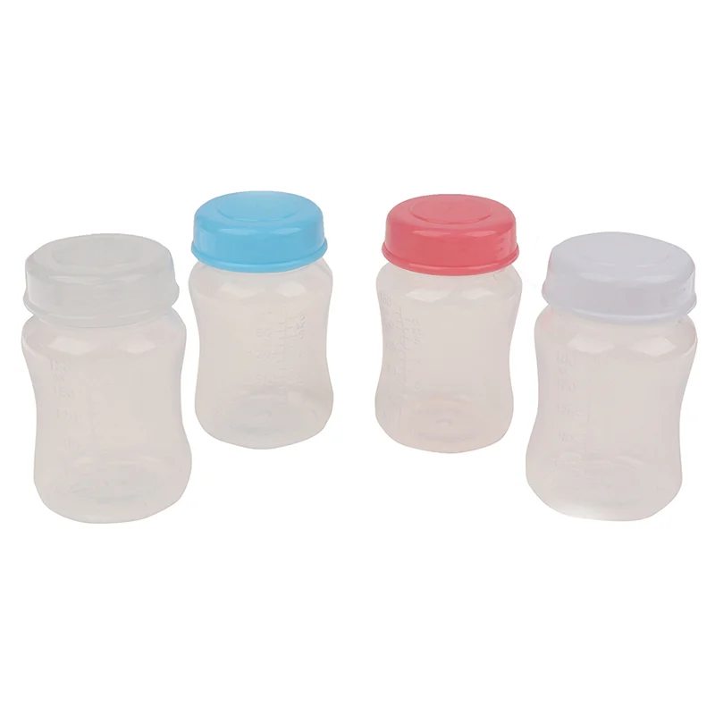 180ml Breast Milk Storage Bottle Wide Neck Infant Newborn Food Freezer Fresh Cup Breast Milk Storage Bottle