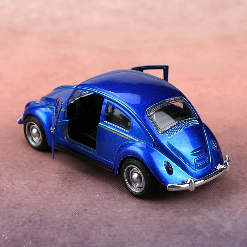 รถของเล่นโลหะผสมสำหรับเด็กผู้ชาย รถแข่งสปอร์ตสมจริง แบบดึงหลัง รุ่นจำลอง รถของเล่นสะสมขนาดเล็ก