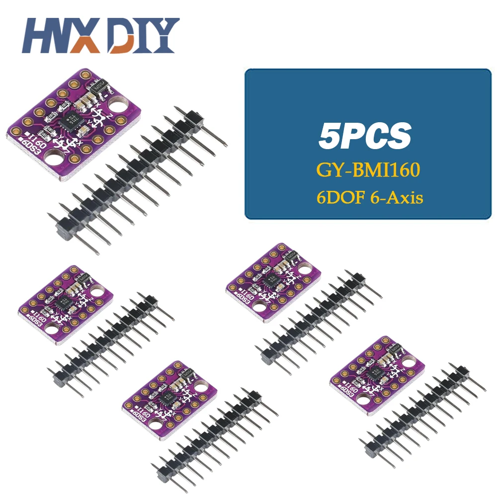 1-10pcs BMI160 Latest Stance Accelerometer Gyroscope Module 6 Dof Inertial Measurement Sensors GY-BMI160