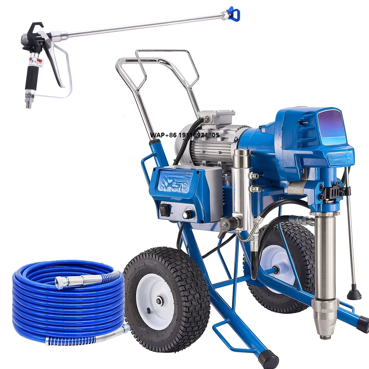 

Профессиональный безвоздушный распылитель 8900 с мощным бесщеточным электродвигателем высокого напряжения 220В для нанесения латексных красок, покрытий и шпатлевки