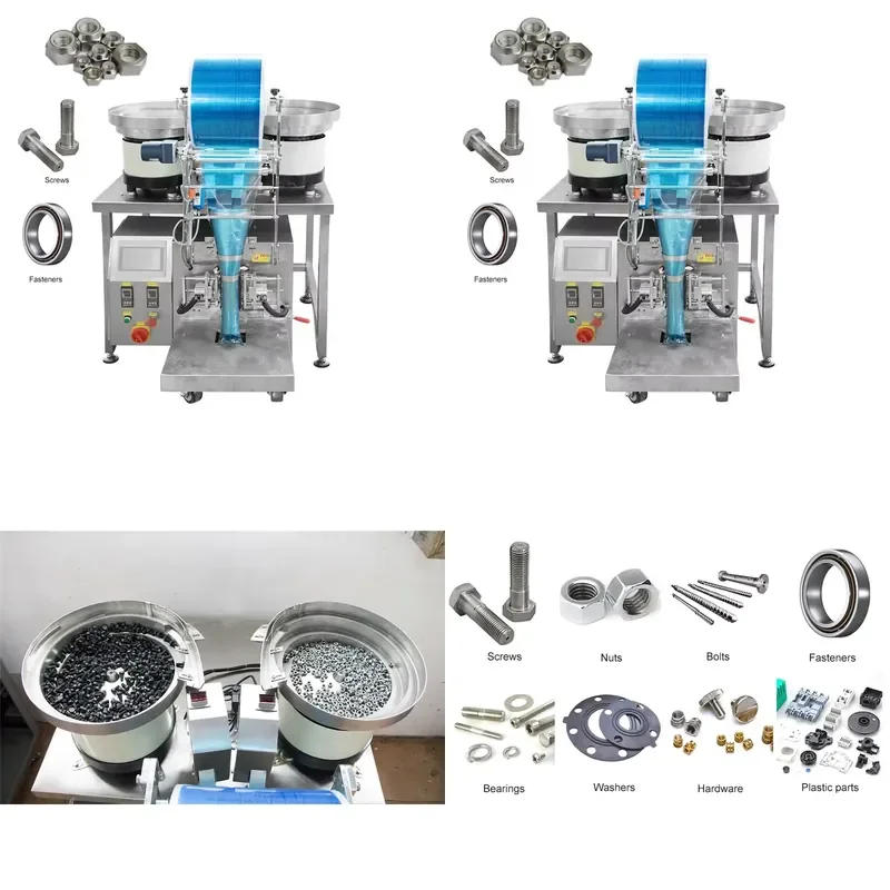 for Multifunctional Screw Charging and Fully Automatic Counting Sorting Aluminum Screw Packaging Machine