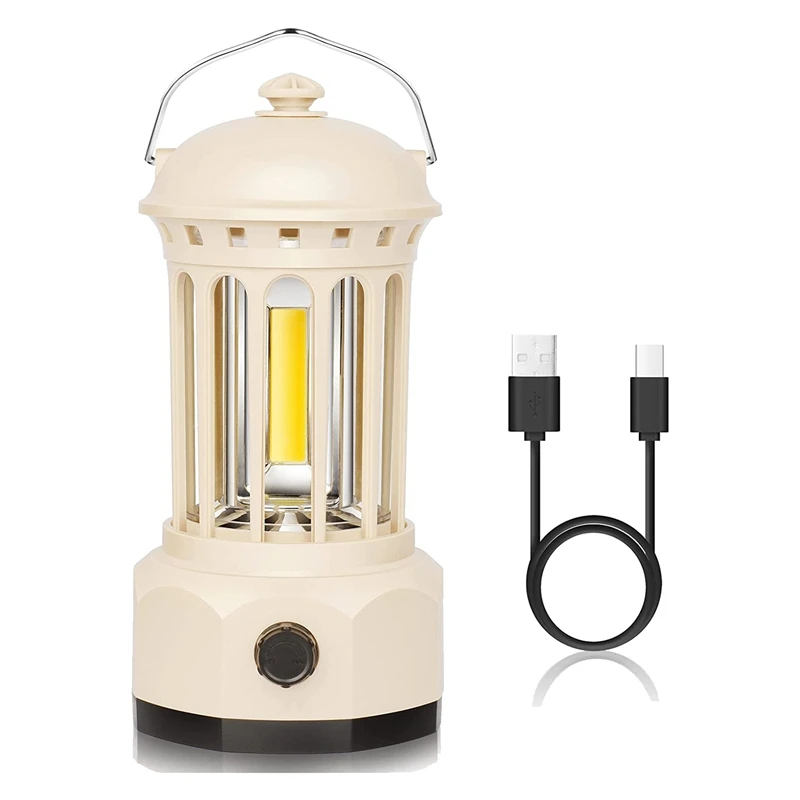 

HOT SALE Camping Lantern,COB Rechargeable Battery Lantern,Flashlight For Hurricane, Emergency, Hiking, Outdoor Camping