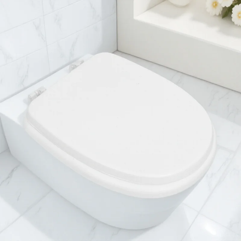

Premium Padded Toilet Seat Cushion Cover Standard Toilets Thick Foam Comfortable Fit for Elongated Round Heavy Duty Support