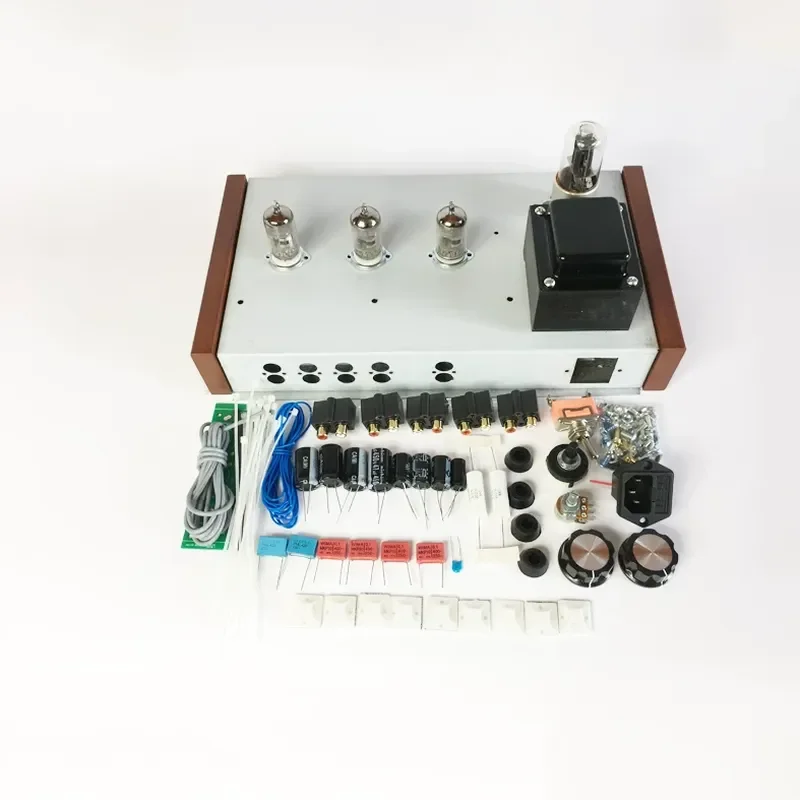 12AX7 Tube Preamp Kit M7 Circuit Finished HiFi Audio Preamplifier Board DIY Assembly For Home Theater Stereo System Upgrade