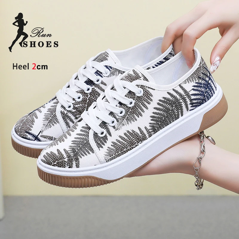 Lace-Up Canvas Shoe… - image