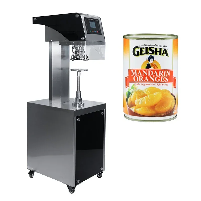

Semi-Automatic Tinplate Cans Beverage Bottles Capping Machine Automatic Sealing Machine Round Mouth Can Sealing Machine