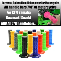 Black MX Gel Rubber HandleBar Grip For CR CRF XR YZ WR TTR KX KLX RMZ RMX RM TC TE FC FE ATV Enduro Motocross Dirt Pit Bike