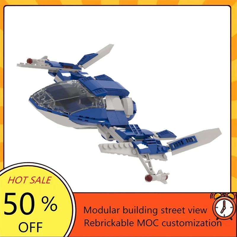 

205PCS Popular Space War Movie Model MOC Building Bricks Spaceship Modular Technology Gifts Holiday Assemble Children Toy Suit