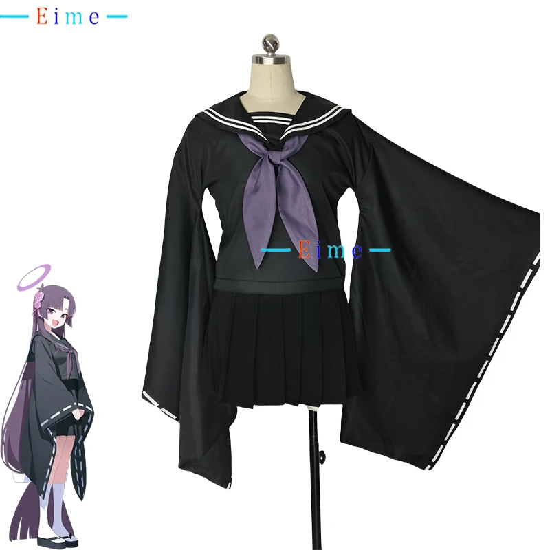 

Юкари Косплей Костюм Игра Синий Архив Косплей Милое Кимоно Платье Костюм Хэллоуин Униформа Аниме Одежда На Заказ