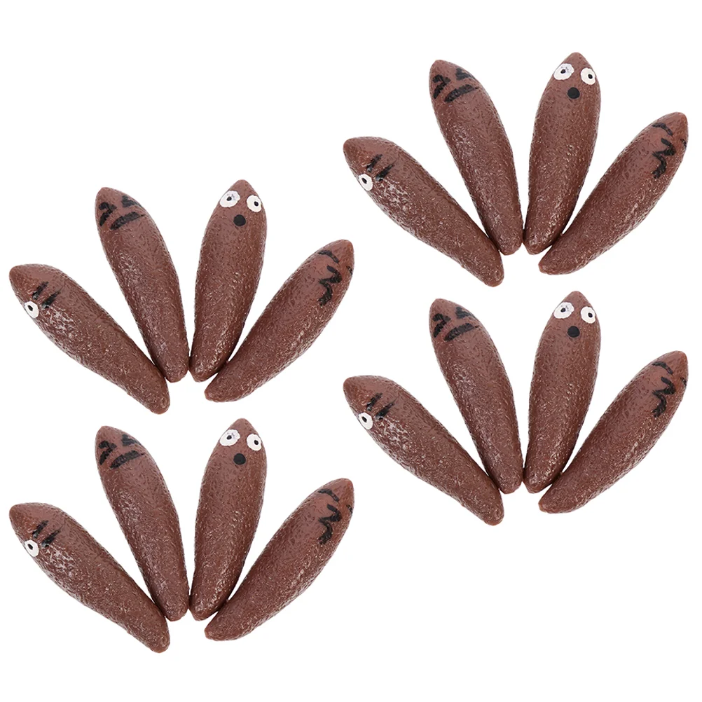 

20 Pcs Ejection Poop Toys Dinosaur Finger Novelty Sling Shot Safe Reusable Materials Compact Design Shootable Finger Toy Party