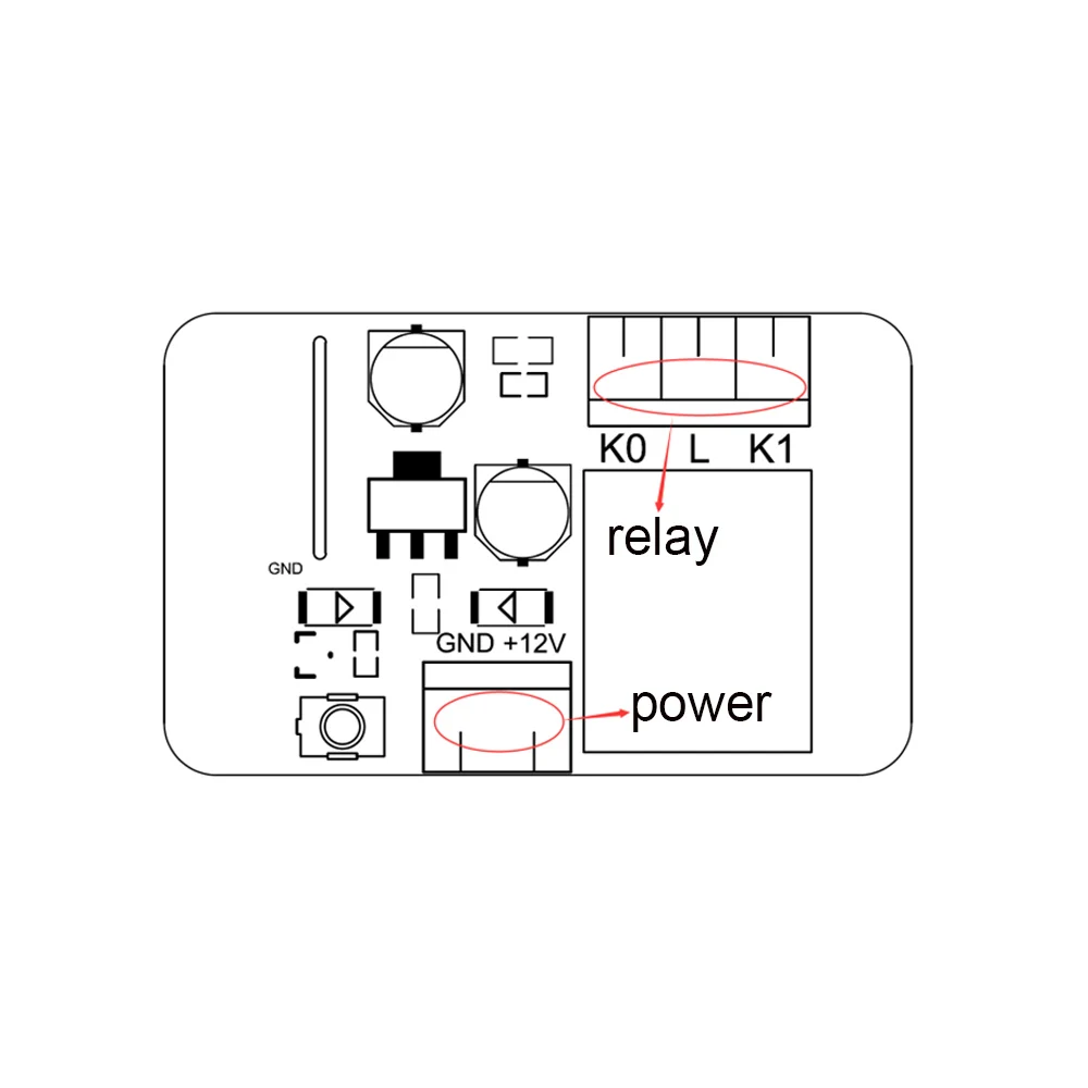 ESP8285 Replace Self-lock DC 12V WiFi Wireless Smart Switch Cycle Timer Delay Relay Module for Android App Control Smart Home